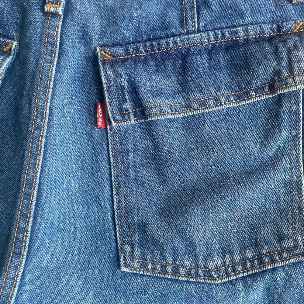 Vintage Levi's '94 Baggy Cargo Jeans Size 27 |90s Y2K Loose Fit Denim - Picture 6 of 7